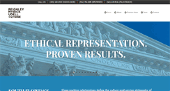Desktop Screenshot of bmulaw.com