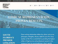 Tablet Screenshot of bmulaw.com